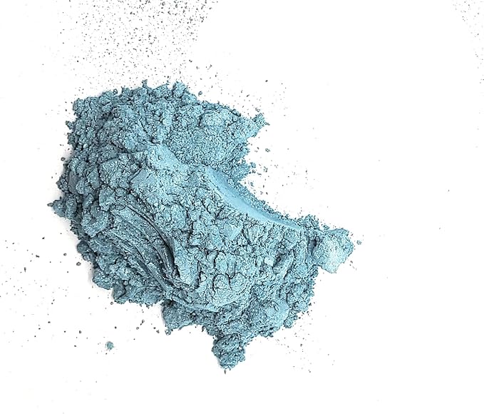 Pearl Mica Powder Pigment Dye - 500 Grams (1.1 lbs) - Best Bulk Price for Fine Arts, Crafting, Painting, Bath Bomb Soap Candle Slime Jewelry Making, Epoxy Resin, Woodworking (Blue BL23)