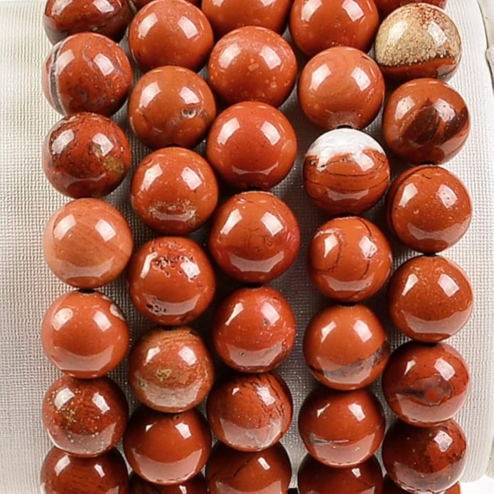 MASSIVE BEADS Natural Healing Power Gemstone Crystal Beads Unisex Adjustable Macrame Bracelets