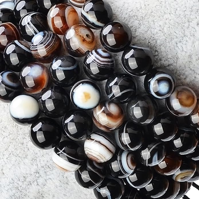 MASSIVE BEADS Natural Healing Power Gemstone Crystal Beads Unisex Adjustable Macrame Bracelets