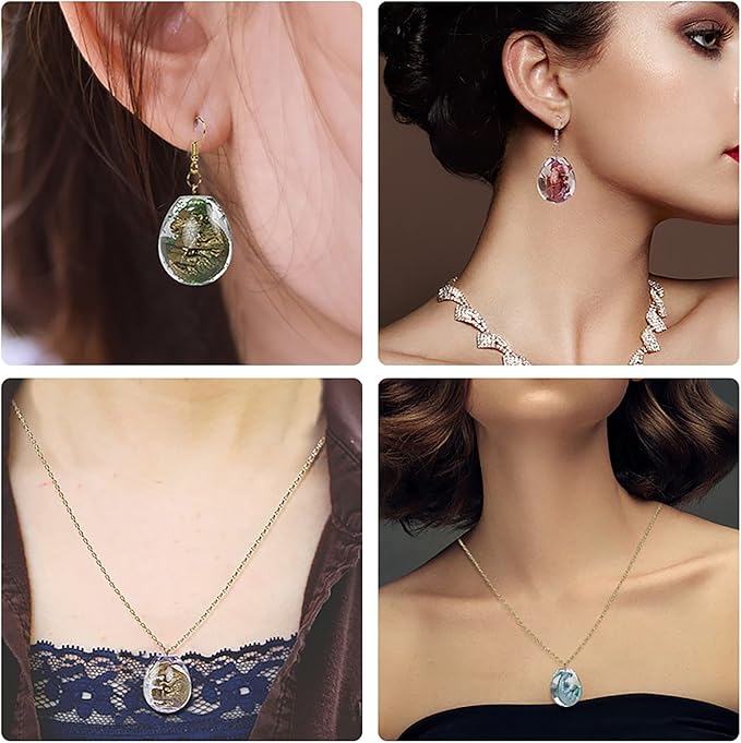 7 Pcs Dragon Shape Earring Molds Dragon Egg Silicone Wave Spiral Candle Mold - Silicone Resin Casting Molds for Candle & Resin & Soap Craft Supplie