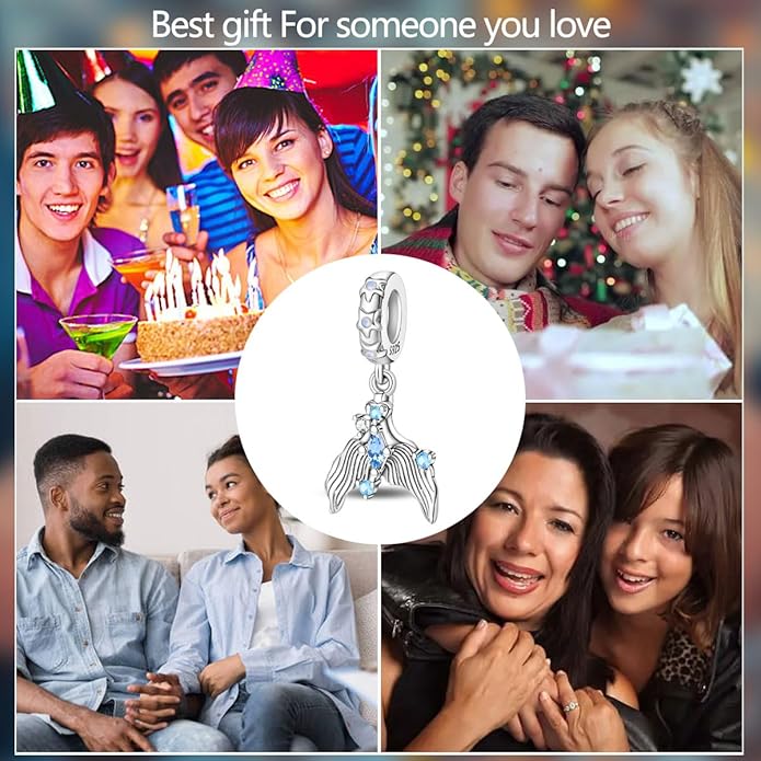 Hexagram Charms For Bracelets, Sterling Silver Eagle Tree Of Life Charms For Pandora Bracelets, Dangle Pendants & Bead Charm For DIY Jewelry Great Gift For Her