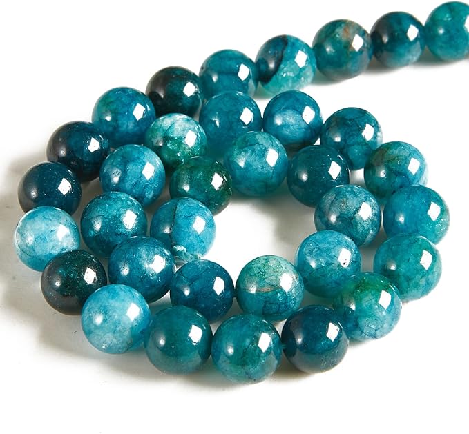 100pcs 6mm Apatite Beads Natural Gemstone Beads Round Loose Beads for Jewelry Making