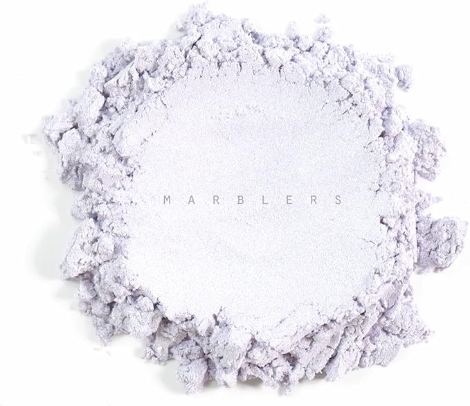 MARBLERS Purple Mica Powder [Lavender] 4oz (113g) | Cosmetic Grade | Epoxy Resin Pigment, Dye | Non-Toxic, Vegan, Cruelty-Free | Lip Gloss, Nails, Body Butter, Bath Bomb, Candle & Soap Making