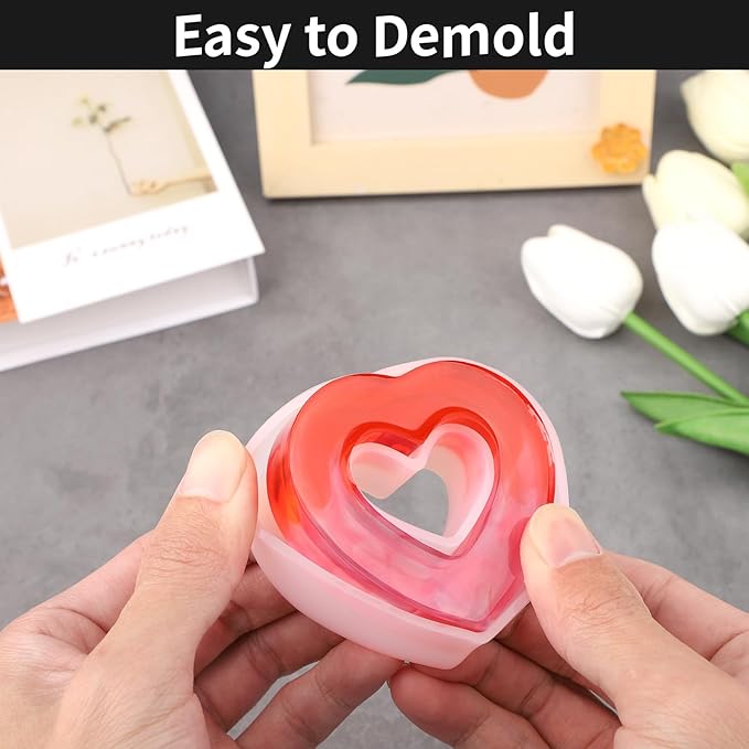 Gartful Resin Letter Molds, O Capital Alphabet Epoxy Resin Mold, Thick 3D Silicone Letter Molds for Making Letters, Word Sign Art, DIY Crafts, Making Candle, Party, Home Decor