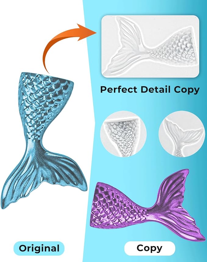 Nicpro 170oz Silicone Mold Making Kit, 15A Platinum Liquid Silicone Rubber, Flexible Silicone Molds Maker Mix Ratio 1:1 for Casting 3D Resins Candle Soap Molds DIY with 24 Mica Powder, Mixing Cups