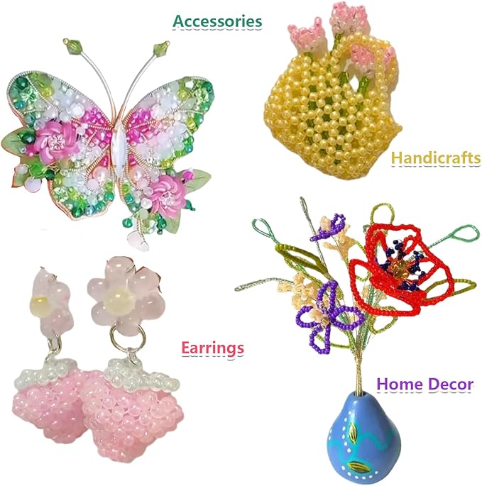 JOJOPLAY 11200pcs Glass Seed Beads for DIY Crafting Bracelet Necklace Embroidery Jewelry Making Supplies (3mm, 400pcs/Color, 28 Colors, Red Scheme)