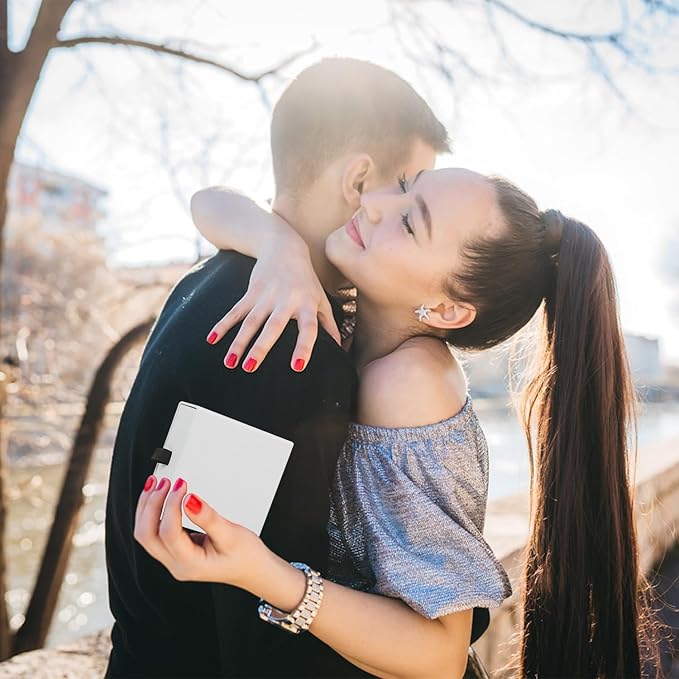 Nsmykhg Jewelry Gift Box Velvet-Lined,12 Pack Compact Drawer Style for Earrings & Rings, Necklace & Bracelet Organizer, 3.93x3.93x1.65 Inches, Stackable Elegant Jewelry Display & Storage Box (White)