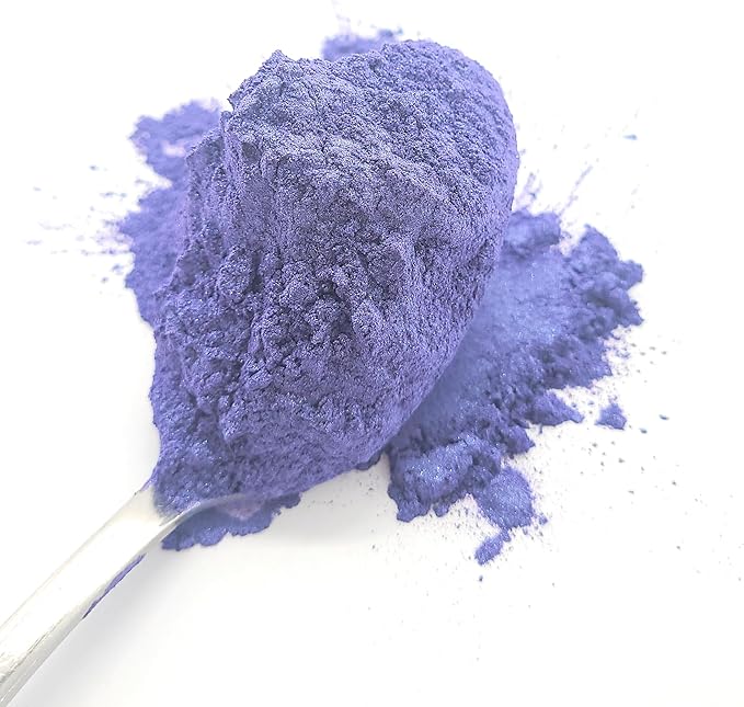 Pearl Mica Powder Pigment Dye - 500 Grams (1.1 lbs) - Best Bulk Price for Fine Arts, Crafting, Painting, Soap Candle Slime Epoxy Jewelry Making(Violet AV04)