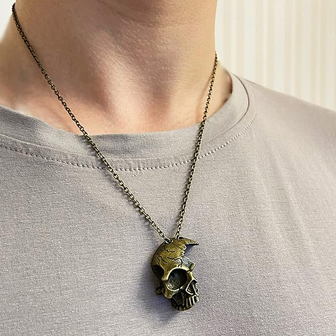 Jishi 33ft Link Cable Chain Roll 2mm, Bronze Chain for Jewelry Making Necklace Earring Bracelet DIY Craft Jewelry Making Findings Supplies, Bronze Plated Iron Metal Rolo Necklace Chain Spool Set