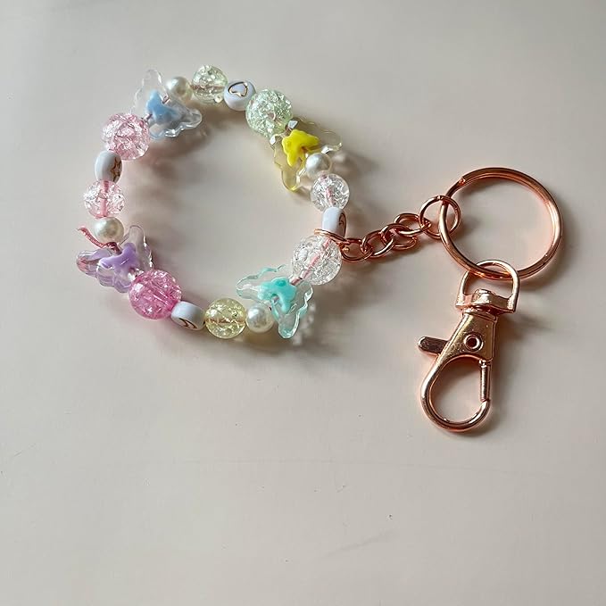 100 Pcs Swivel Snap Hook and Key Rings with Chain and Jump Rings for Keychain Lanyard DIY Jewelry Crafts Accessories(50 Lanyard Snap Hooks+50 Key Ring with Chains) (Rose Gold)