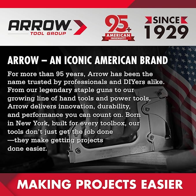 ARROW Mini Pliers Set, 6-Piece Precision Jewelry & Craft Kit – Includes Needle, Diagonal, Long, Bent, End Cutting & Lineman Pliers for Electronics, Crafts & DIY, with Pouch