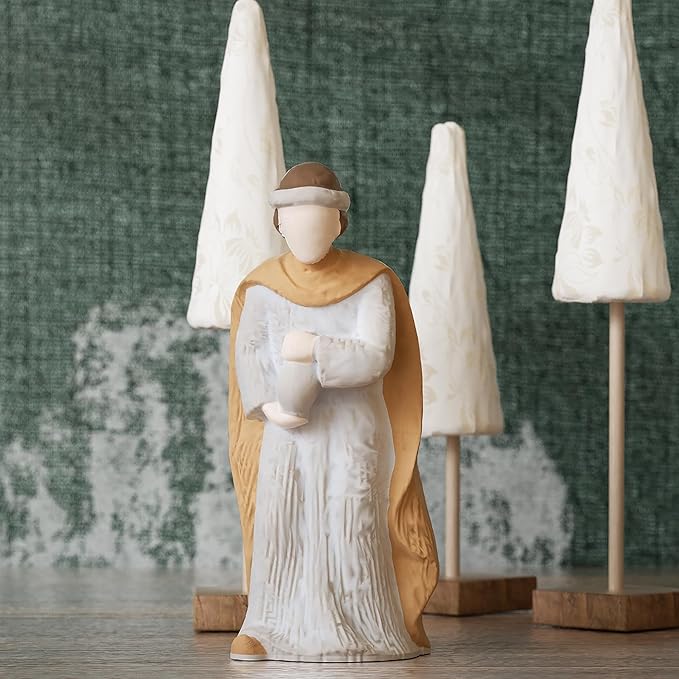 Silicone Born Jesus Nativity Scene Mold - Silicone Resin Casting Molds for Candle & Resin & Soap Craft Supplies