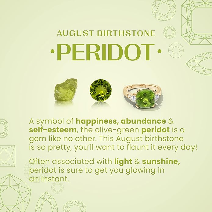 ANGARA Natural Peridot Earrings for Women | Pear-Shaped Peridot Drop Earrings with Diamond Halo in 14K Solid Gold/Platinum | August Birthday, Anniversary, Gemstone Jewellery Gift