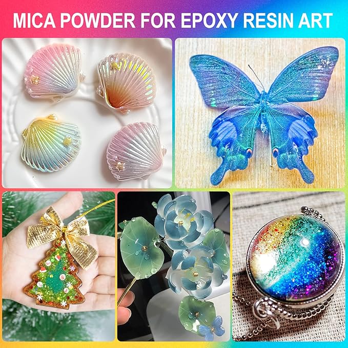 GOODTAKE Red Mica Powder – Mica Powder for Resin, Candle Making, Soap Making – Mica Pigment Powder – Soap Making Dye – for Nail Polish, Eye Shadow, Slime Mica Powders (Red, 2 oz)