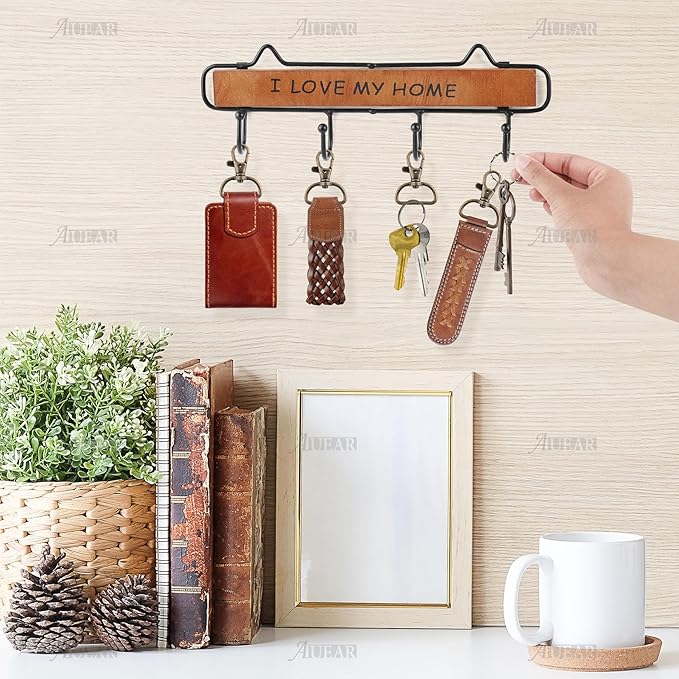 AUEAR, 20 Pack 1 Inch Trigger Snap Hooks Push Gate Swivel Lobster Claw Clasps Clips for Strap Antique Brass (Brown)