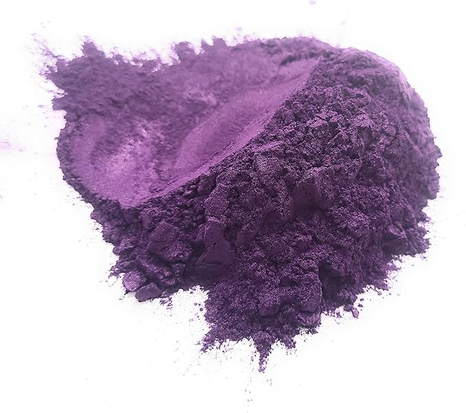 Pearl Mica Powder Pigment Dye - 500 Grams (1.1 lbs) - Best Bulk Price for Fine Arts, Crafting, Painting, Bath Bomb Soap Candle Slime Jewelry Making, Epoxy Resin(Violet AV05)