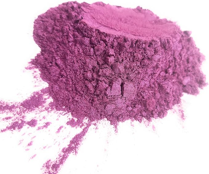 Pearl Mica Powder Pigment Dye - 500 Grams (1.1 lbs) - Best Bulk Price for Fine Arts, Crafting, Painting, Soap Candle Slime Jewelry Making, Epoxy Resin, Woodworking (Violet AV12)