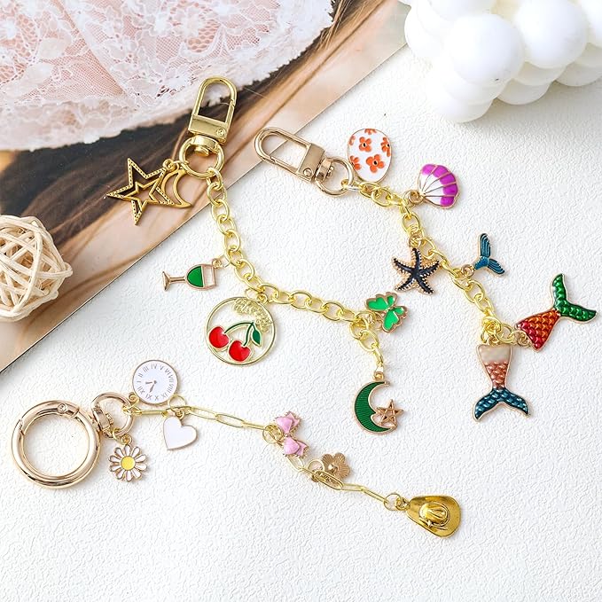 Zplontya 18K Necklace Chains for Jewelry Making Kit 381PCS Include 50Ft 12 Rolls Gold/Silver Jewelry Chains and Charms,Jump Rings,Pliers&Accessories for DIY Necklace Bracelet Keychain Crafting Gifts