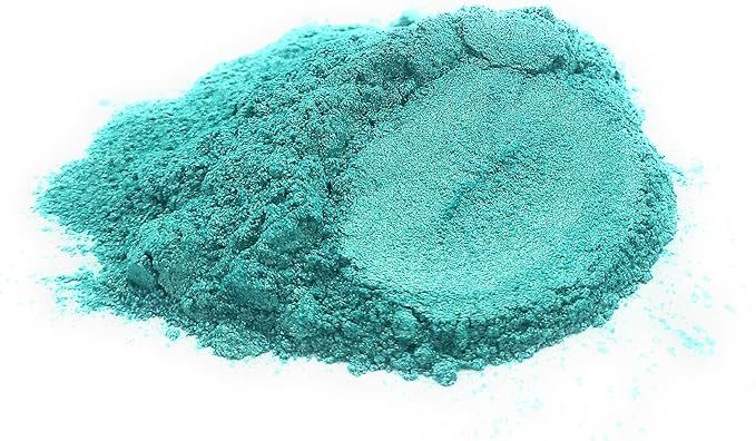 Pearl Mica Powder Pigment Dye - 500 grams (1.1 lbs) - Best Bulk Price for Fine Arts, Crafting, Painting, Bath bomb Soap Candle Slime Jewelry Making, Epoxy Resin, Woodworking (Green AG07)