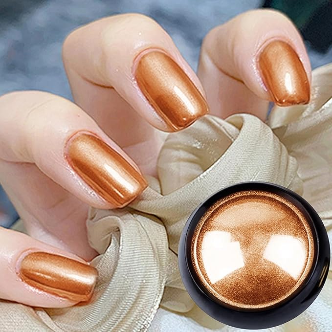 SULLMAR Chrome Nail Powder for Beautiful Mirror Effect Glitter Chrome Powder Get the Polish of Your Dreams with Our Nail Chrome DIY Enthusiasts Powder for Nails (SET C)
