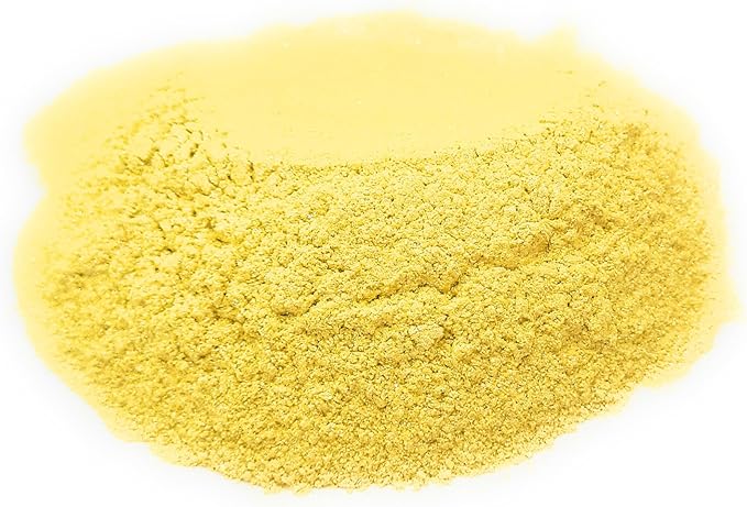 Pearl Mica Powder Pigment Dye - 500 Grams (1.1 lbs) - Best Bulk Price for Fine Arts, Crafting, Painting, Soap Candle Slime Jewelry Making, Epoxy Resin (Yellow AY04)