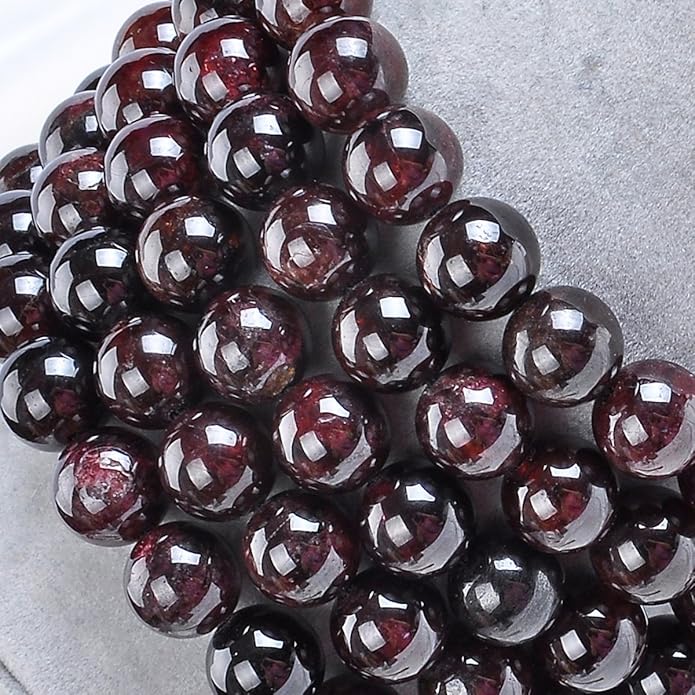 MASSIVE BEADS Natural Healing Power Gemstone Crystal Beads Unisex Adjustable Macrame Bracelets