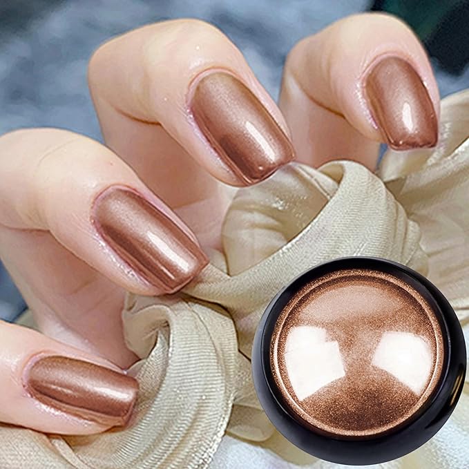 SULLMAR Chrome Nail Powder for Beautiful Mirror Effect Chrome Powder Get the Polish of Your Dreams with Our Nail DIY Enthusiasts Chrome Powder for Nails(SET D)