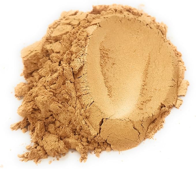 Pearl Mica Powder Pigment Dye - 500 Grams (1.1 lbs) - Best Bulk Price for Fine Arts, Crafting, Painting, Soap Candle Slime Jewelry Making, Epoxy Resin (Yellow AY08)