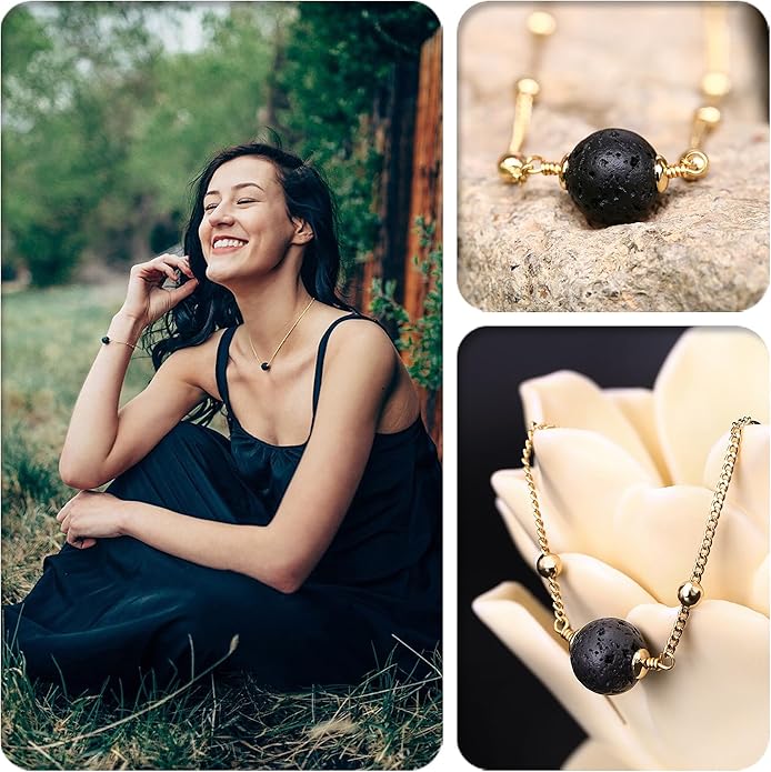 Aobei Pearl 18K Gold Plated Paperclip Chain Choker Satellite Chain Freshwater Cultured Biwa Pearl Pendant Necklace Dainty Jewelry for Women