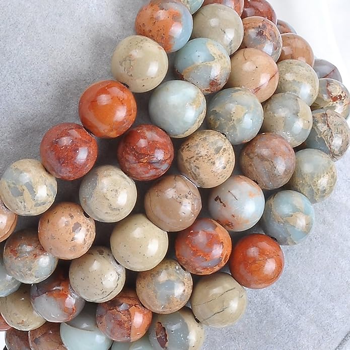 MASSIVE BEADS Natural Healing Power Gemstone Crystal Beads Unisex Adjustable Macrame Bracelets