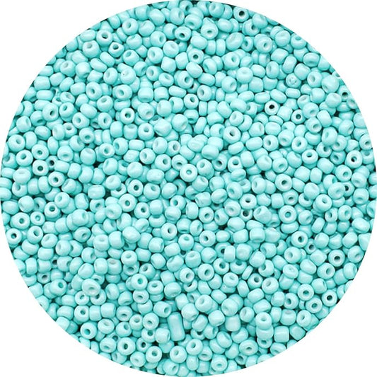 THUTEP 8000 pcs 3mm Seed Beads, Tiny Craft Beads for Bracelet Making, Bracelet Kits for DIY Jewelry Craft (Lanlvse)