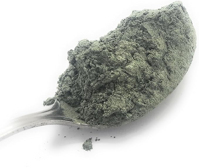 Pearl Mica Powder Pigment Dye - 500 grams (1.1 lbs) - Best Bulk Price for Fine Arts, Crafting, Painting, Bath bomb Soap Candle Slime Jewelry Making, Epoxy Resin, Woodworking (Green AG03)