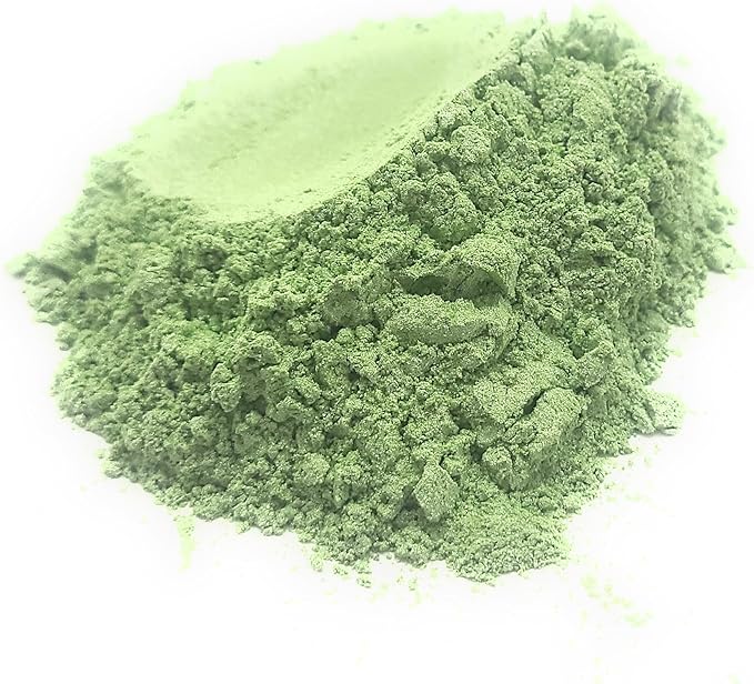 Pearl Mica Powder Pigment Dye - 500 grams (1.1 lbs) - Best Bulk Price for Fine Arts, Crafting, Painting, Bath bomb Soap Candle Slime Jewelry Making, Epoxy Resin, Woodworking (Green AG18)
