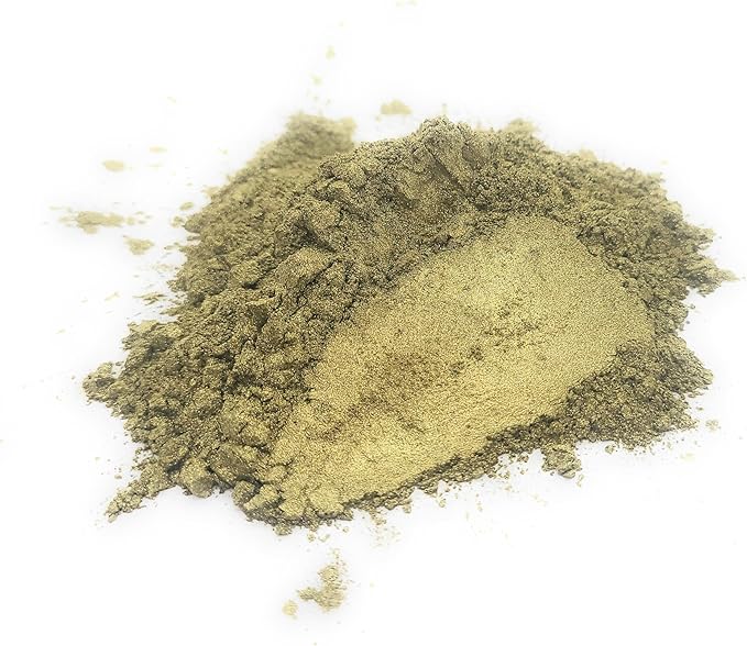Pearl Mica Powder Pigment Dye - 500 grams (1.1 lbs) - Best Bulk Price for Fine Arts, Crafting, Painting, Bath bomb Soap Candle Slime Jewelry Making, Epoxy Resin, Woodworking (Green AG23)