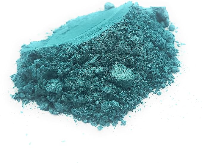 Pearl Mica Powder Pigment Dye - 500 grams (1.1 lbs) - Best Bulk Price for Fine Arts, Crafting, Painting, Bath bomb Soap Candle Slime Jewelry Making, Epoxy Resin, Woodworking (Green AG02)