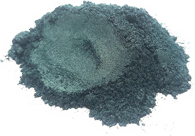Pearl Mica Powder Pigment Dye - 500 grams (1.1 lbs) - Best Bulk Price for Fine Arts, Crafting, Painting, Bath bomb Soap Candle Slime Jewelry Making, Epoxy Resin, Woodworking (Green AG06)