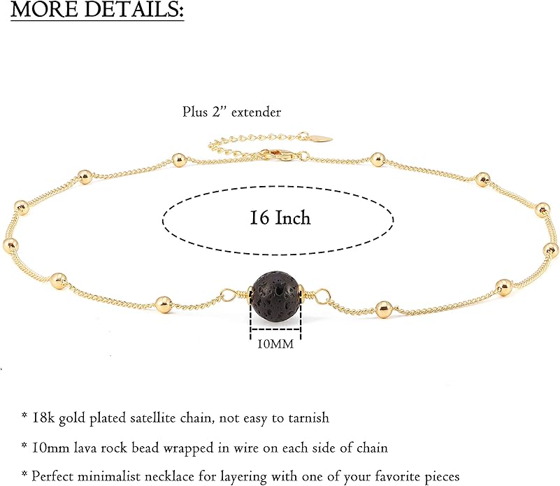 Aobei Pearl 18K Gold Plated Paperclip Chain Choker Satellite Chain Freshwater Cultured Biwa Pearl Pendant Necklace Dainty Jewelry for Women