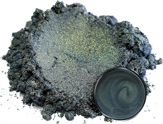 Eye Candy Pigments Premium Mica Powder - Beetle Blue (50gr) - for Epoxy, Resin, Soap, Paint, Woodworking, Acrylic Pouring, Bath Bombs, Fishing Lures - DIY Arts and Crafts Additive