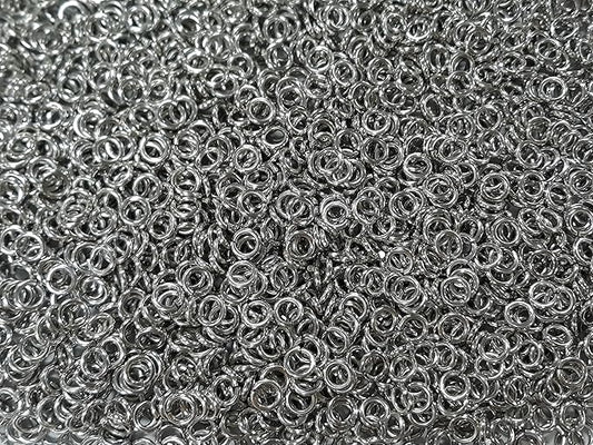 1 Pound Bright Aluminum Chainmail Jump Rings 16G 3/16" ID (4600+ Rings)