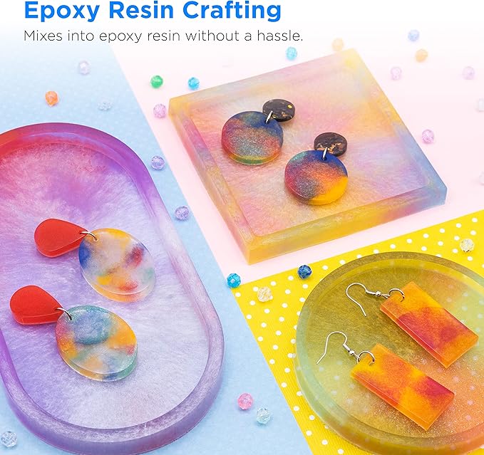 Rolio Premium Mica Powder - Blush (50G / 1.76oz) - 1 Jar of Pink Pigment Powder for Epoxy Resin, Dye, Soap Making, Nail Polish, Paint, Candle Making, Bath Bombs, Slime