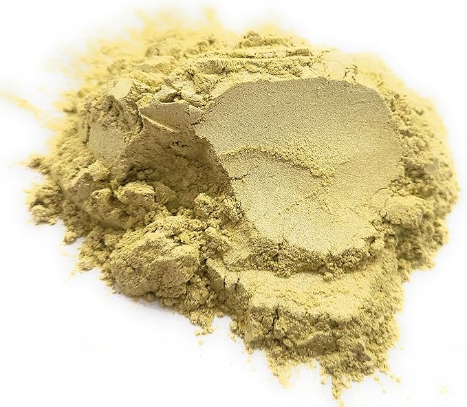 Pearl Mica Powder Pigment Dye - 500 Grams (1.1 lbs) - Best Bulk Price for Fine Arts, Crafting, Painting, Soap Candle Slime Jewelry Making, Epoxy Resin (Yellow AY05)